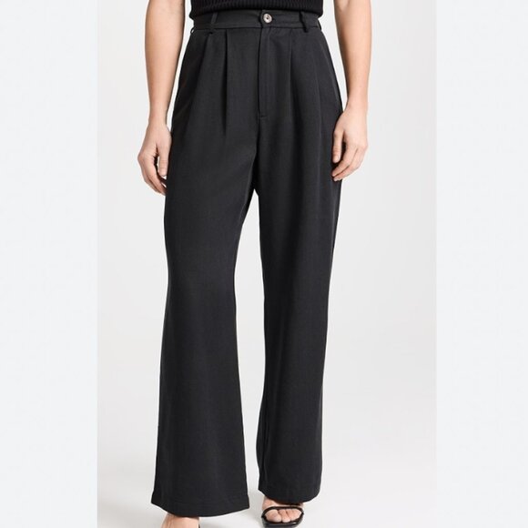 Reformation Mason Pant Black